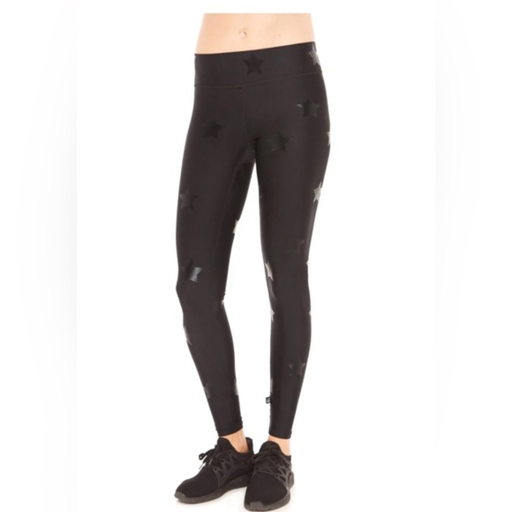 Terez Black Star Leggings